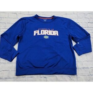 Florida Gators MENS SIZE XL CHAMPION University Blue  Sweatshirt Pullover NCAA